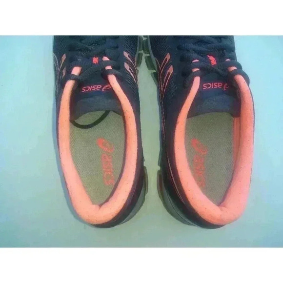 Asics Womens Gel-Quantum 360 Cm Running Shoes Gray/ Pink T6G6N Lace Up Mesh 8 - Picture 4 of 9